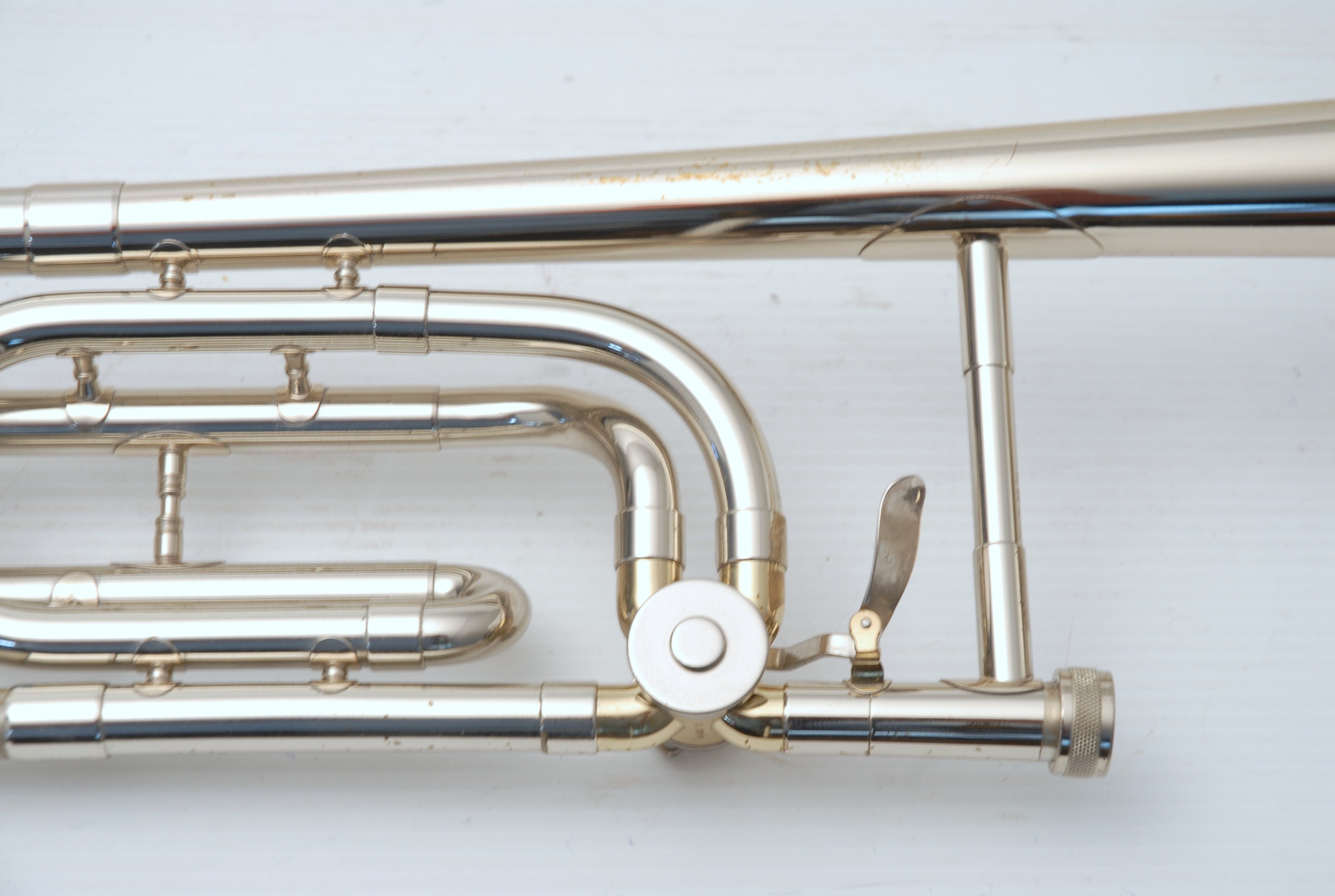 Olds Opera Very Mint with F-Attachment | Brass Exchange