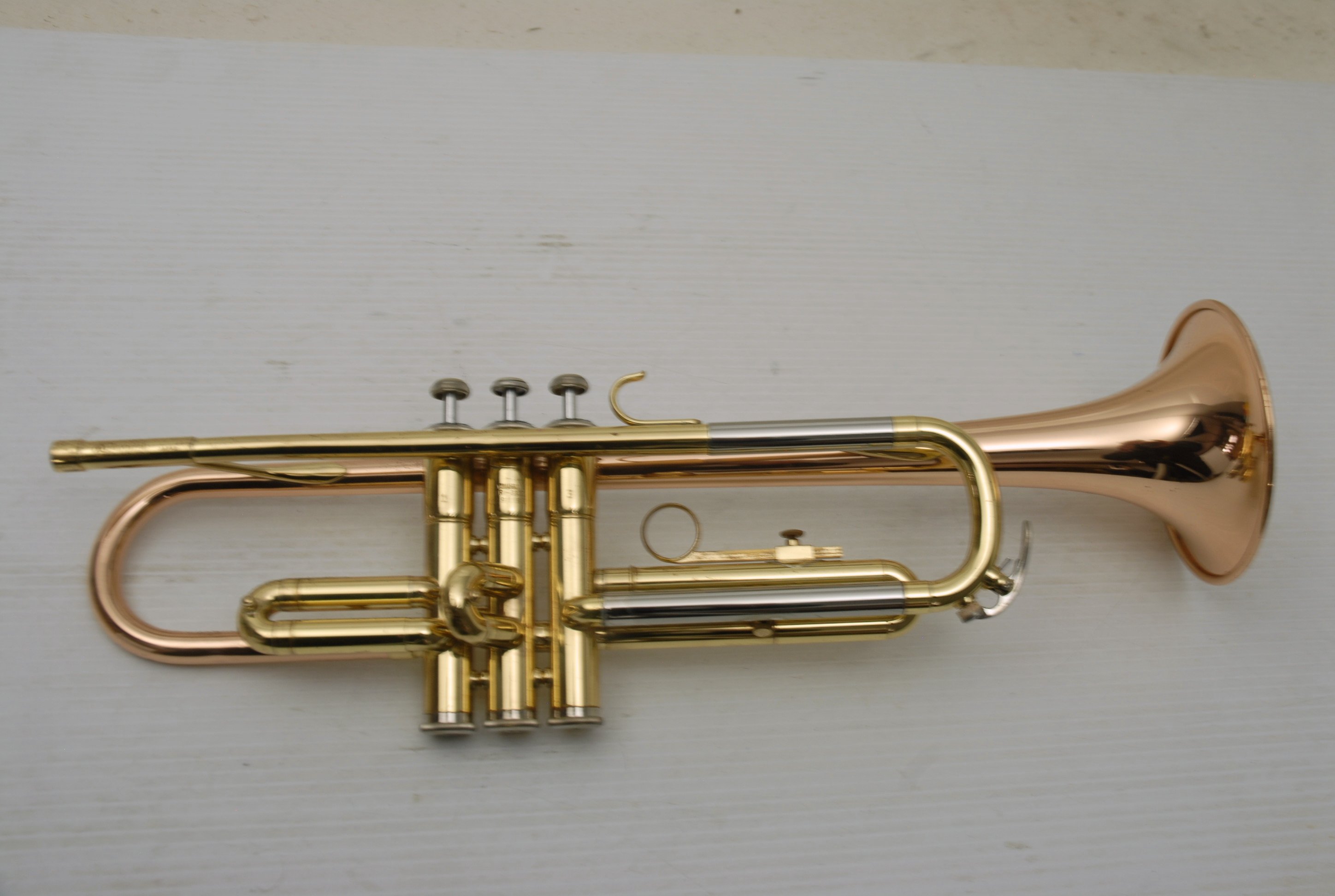 Yamaha YTR-332 Intermediate Trumpet Rose Brass 1970's Vintage 