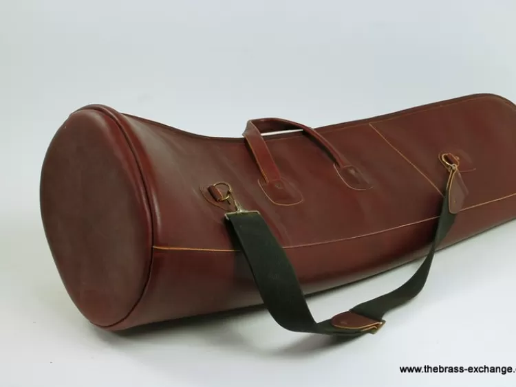 Leather Trombone Gig Bag