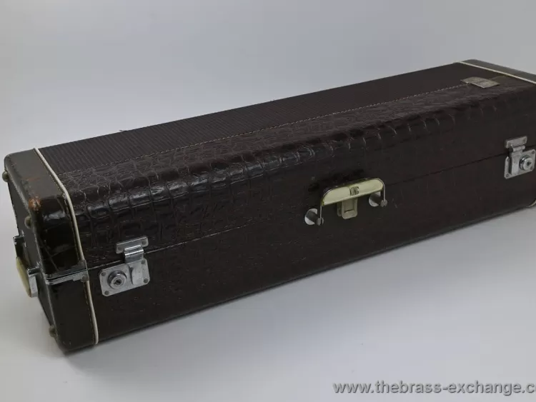 King 3B Trombone Vintage H.N. White Era 1965 Alligator Case
