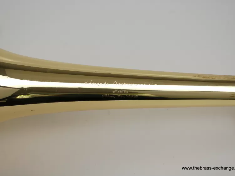 Edwards Trombone Bell Engraving