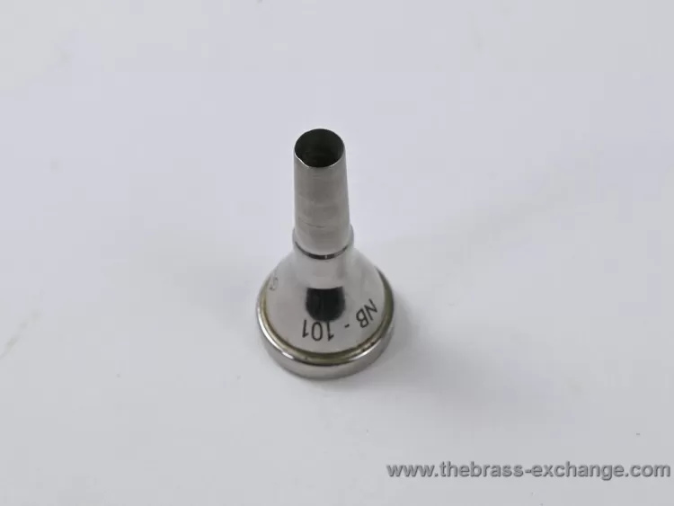 Giddings Titanium Mouthpiece- Shank opening view