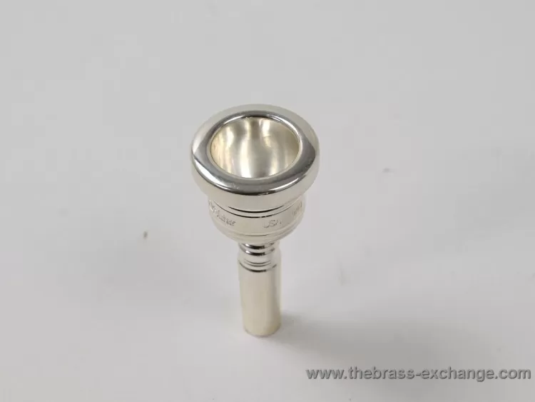 Shires Trombone Mouthpiece- Top Rim View