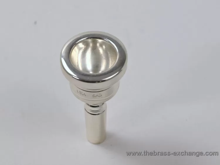 Shires Trombone Mouthpiece- Top Rim View