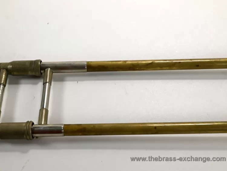 Shires TB47 trombone slide showing outer brass tubes