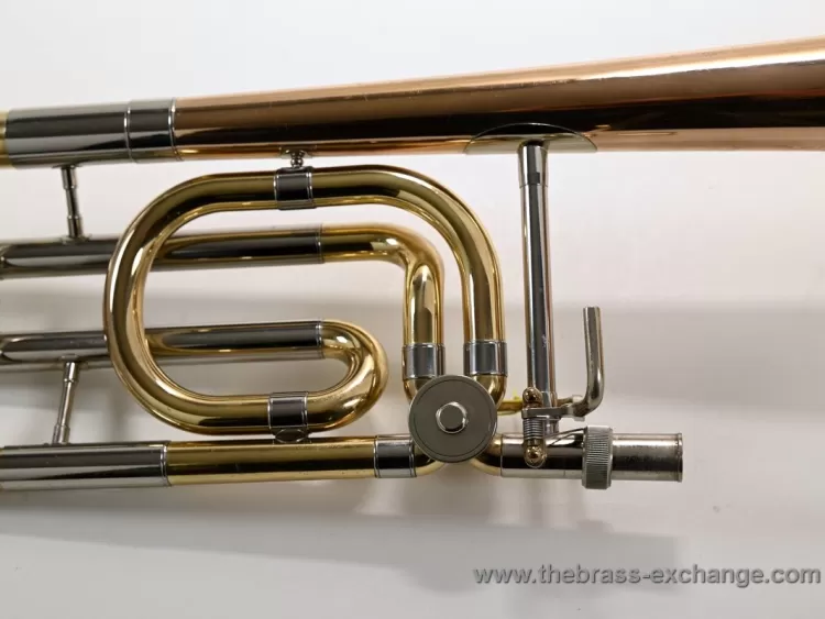 YSL-421G Bass Trombone Rotor Valve View