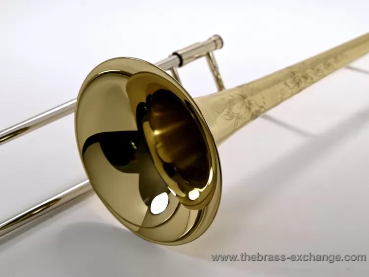 Shires Mike Davis Plus Pre-owned trombone inner bell view