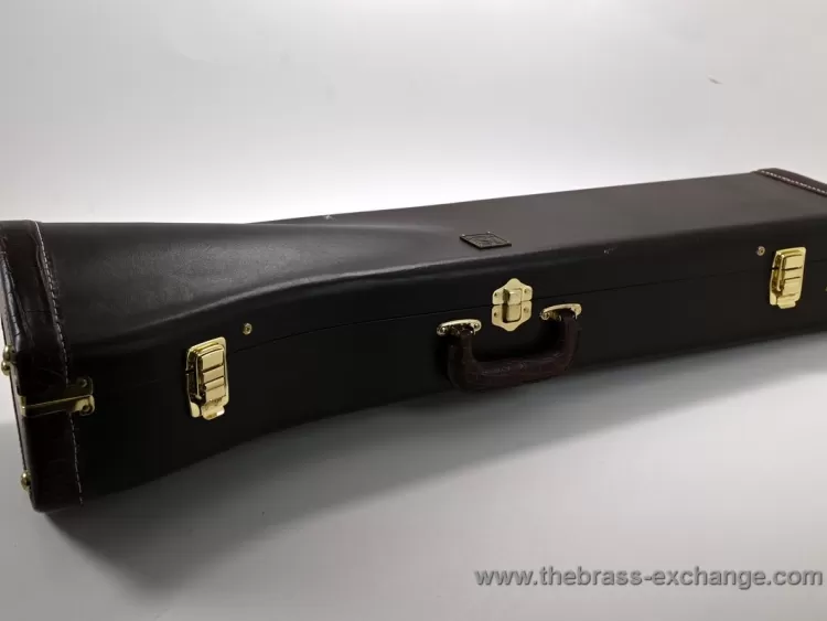 Bach 42BOF open wrap trombone factory case