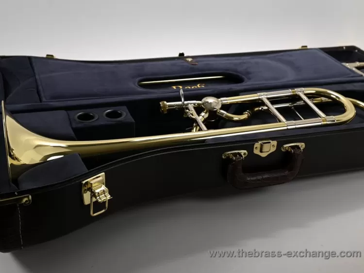 Bach 42BOF open wrap trombone in factory case