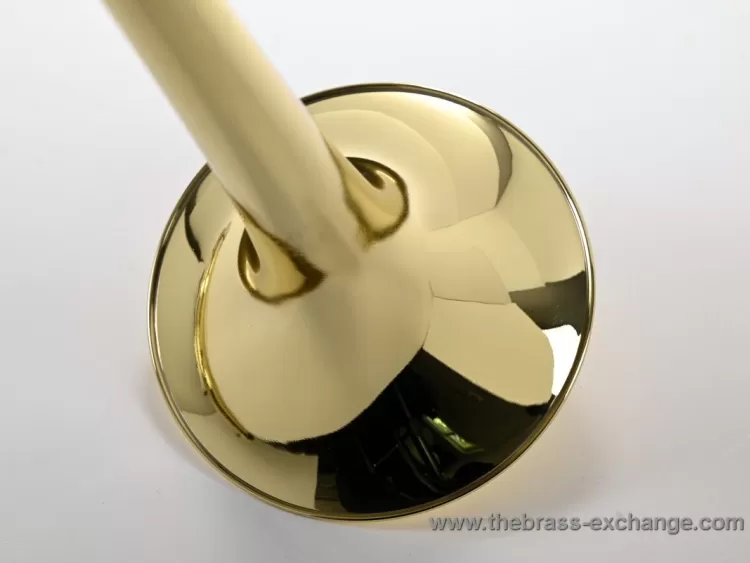 Bach 42BOF open wrap trombone outer bell downward view what you see when you play