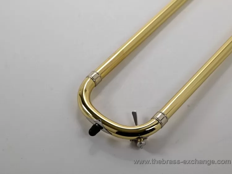 Bach 42BOF open wrap trombone handslide end crook with water key