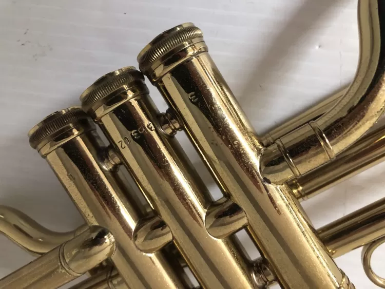 King 3B Valve Trombone Section with Case 1950's | Brass Exchange