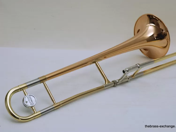 Yamaha YSL-351 Rose Brass .500 Bore Trombone | Brass Exchange