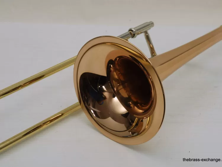 Yamaha YSL-351 Rose Brass .500 Bore Trombone | Brass Exchange