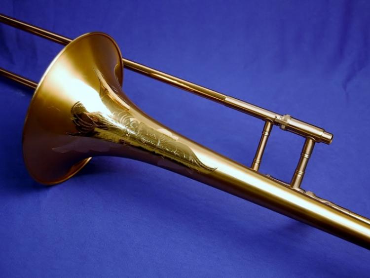 Custom Satin finish Vintage Conn Trombone Slide